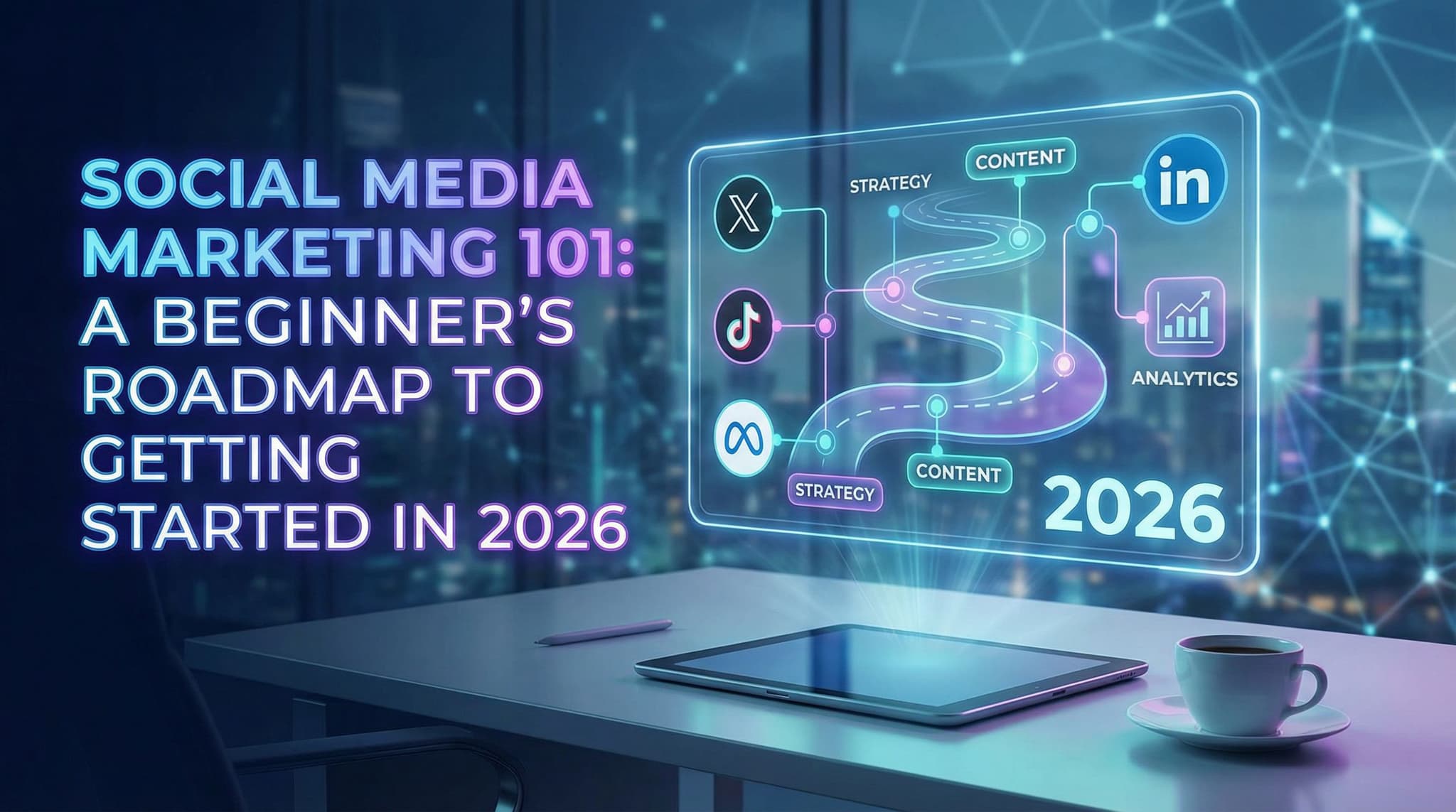 Social Media Marketing 101: A Beginner's Roadmap to Getting Started in 2026