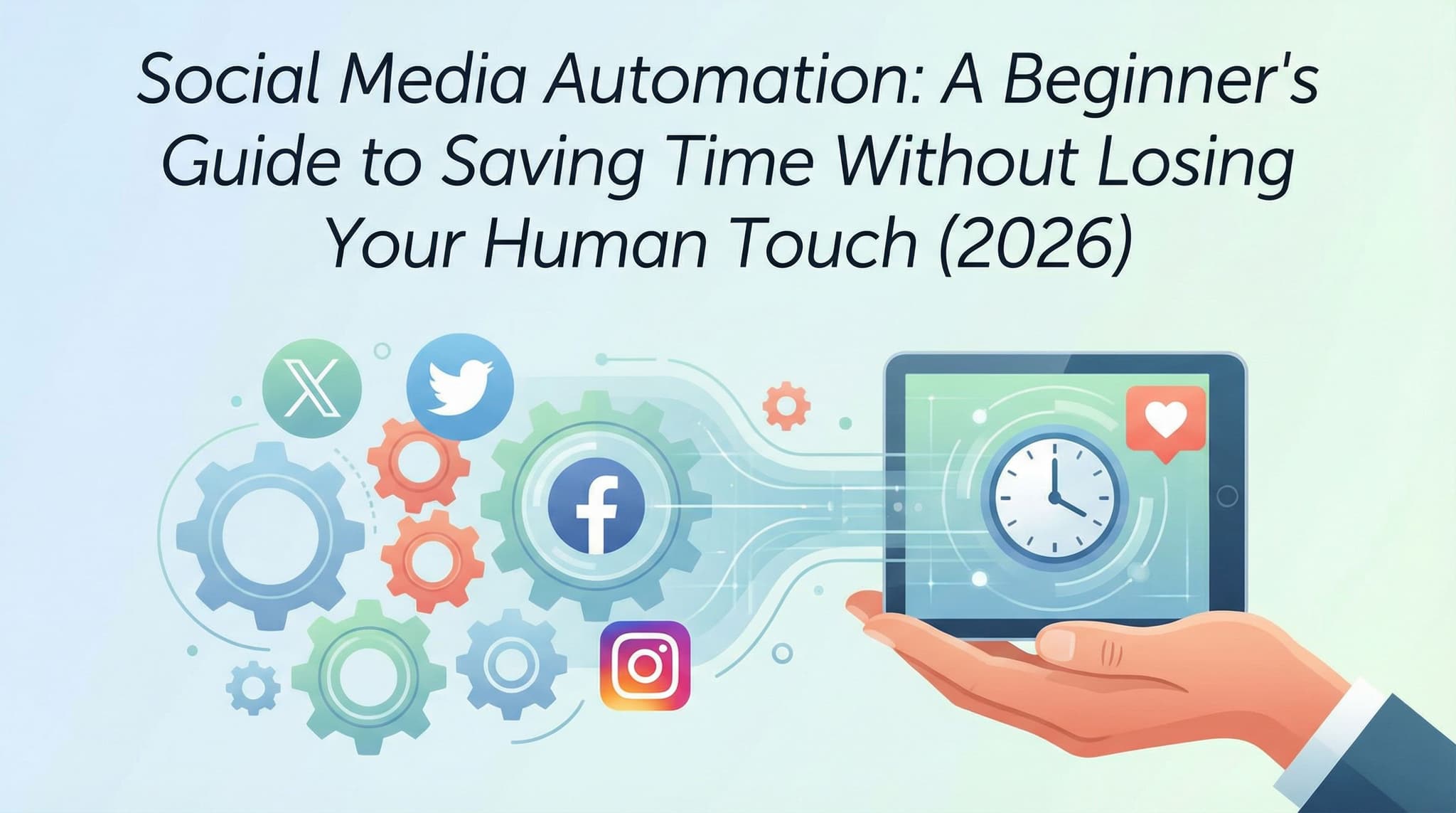 Social Media Automation: A Beginner's Guide to Saving Time Without Losing Your Human Touch (2026)