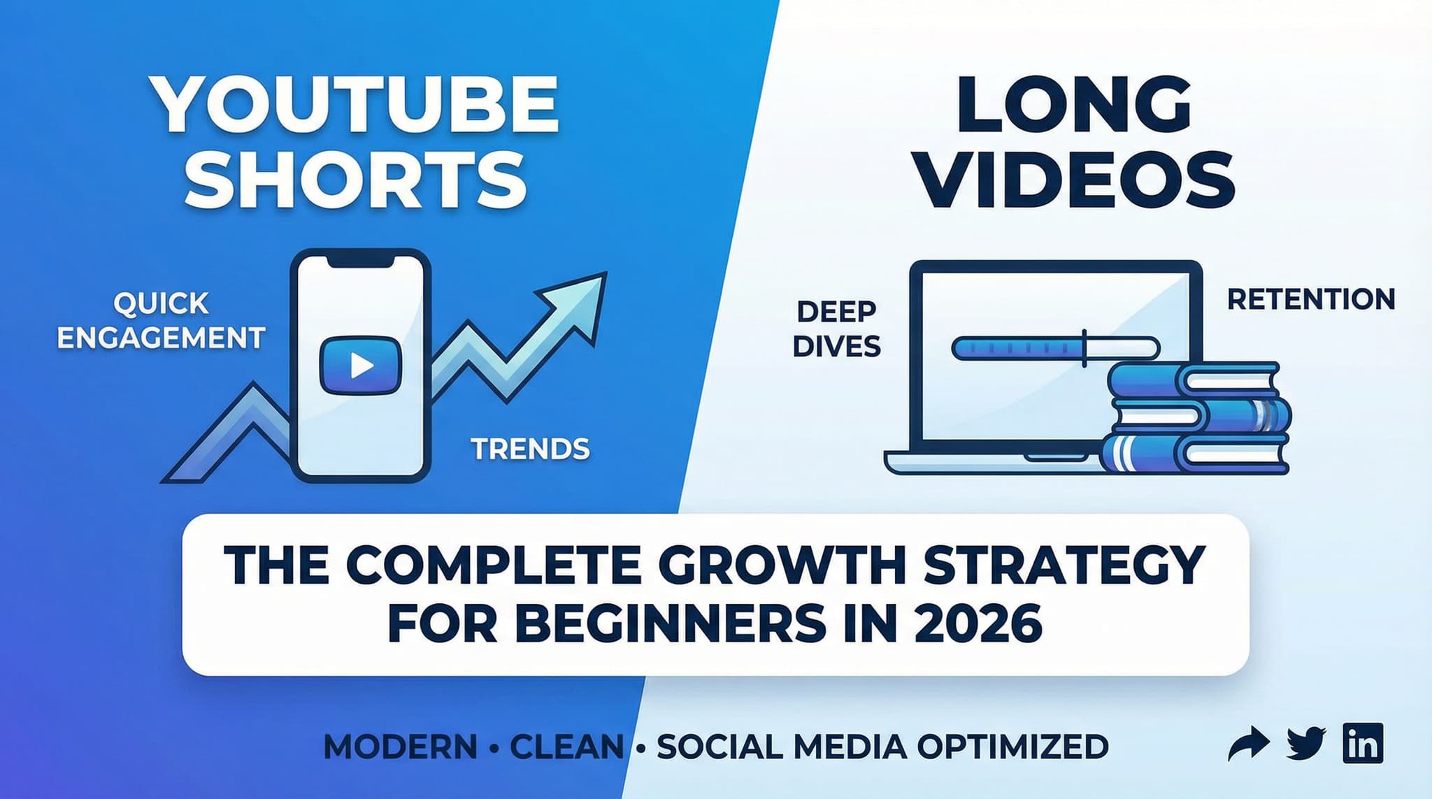 YouTube Shorts vs. Long Videos: The Complete Growth Strategy for Beginners in 2026