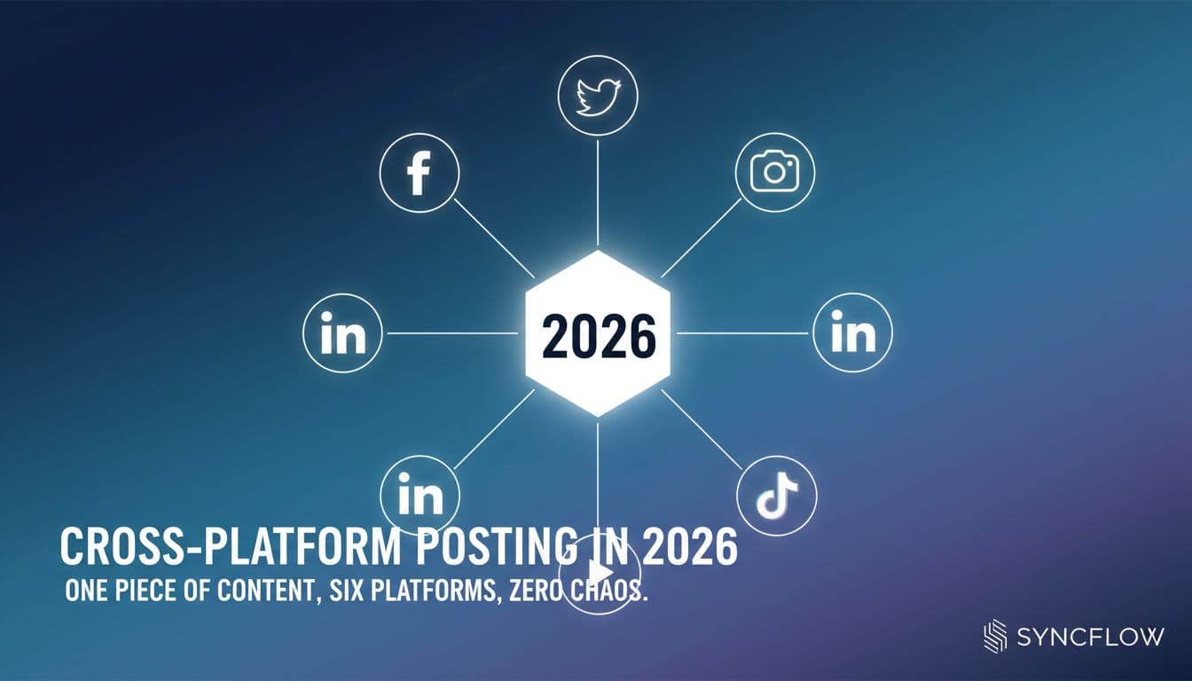 Cross-Platform Posting in 2026: One Piece of Content, Six Platforms, Zero Chaos